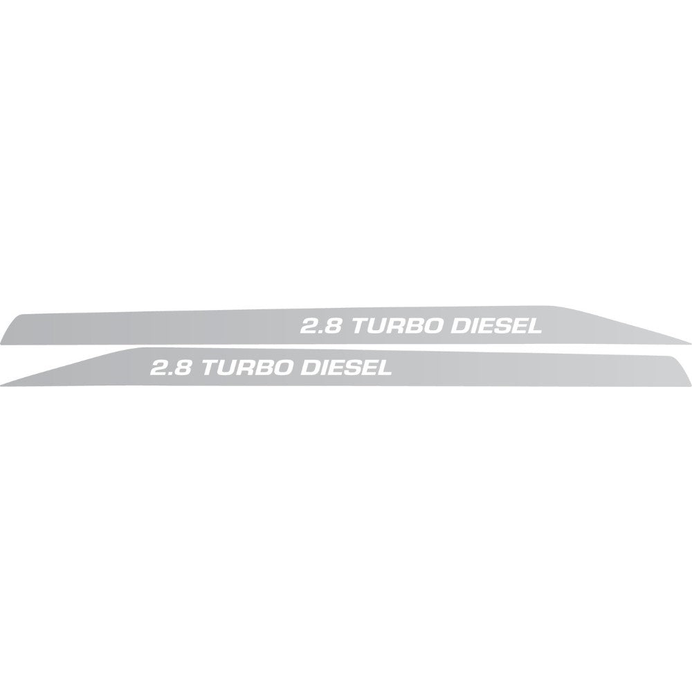 Bonnet Decals (Pair) for the Toyota LandCruiser Facelift 70 Series (2024-) (view 5)