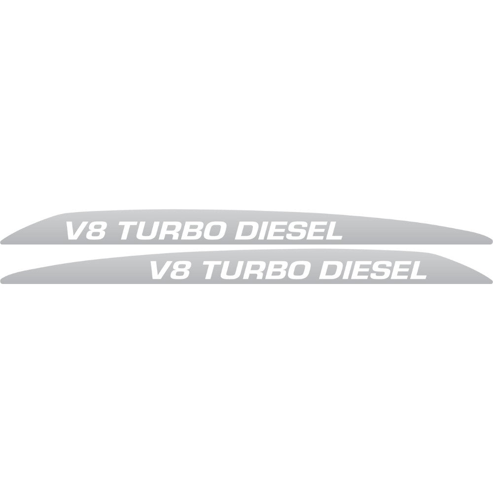 Bonnet Decals (Pair) for the Toyota LandCruiser 70 Series (Pre-DPF) (2007-2016) (view 2)