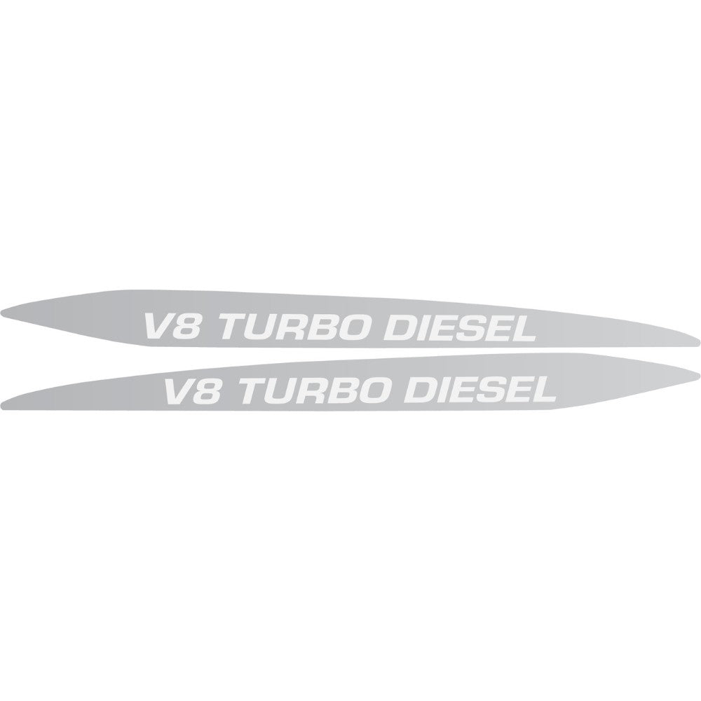 Bonnet Decals (Pair) for the Toyota LandCruiser 70 Series (DPF) (2017-2023) (view 2)