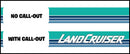 Touge source image 30 for Decal Body Stripe Kit (Mount Isa) - 78 Series Troop Carrier (1999-)