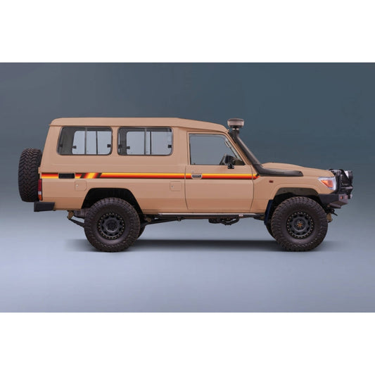 طقم ملصقات شريطية لجسم السيارة (كوما) - 78 Series Troop Carrier (1999 فما فوق)