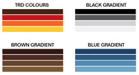 70 Series Land Cruiser Decal Body Stripe Kit (Broome) - 75/79 Series Single Cab (1985-)