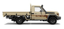 70 Series Land Cruiser Decal Body Stripe Kit (Doha) - 79 Series Single Cab (1999-)