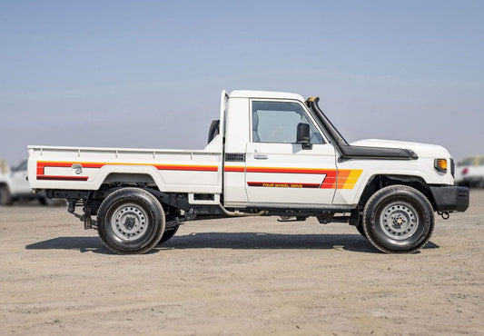 70 Series Land Cruiser Decal Body Stripe Kit (Tweed) - 75/79 Series Single Cab (1985-)