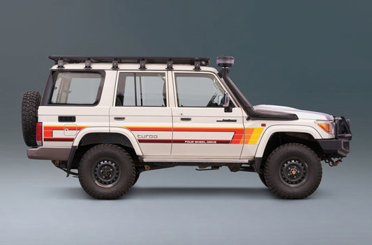 70 Series Land Cruiser Decal Body Stripe Kit (Tweed) - 76 Series (2007-)