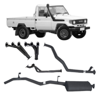 Performance 2.5" Headers & Exhaust for the Toyota LandCruiser 75/78 Series 4.2L 1HZ