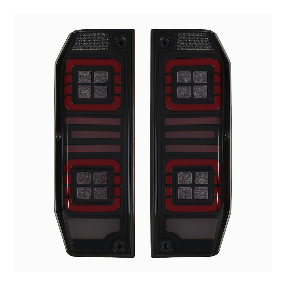 70 Series Land Cruiser LED Tail Lights Pro (78 Series Troopy) (Pair)