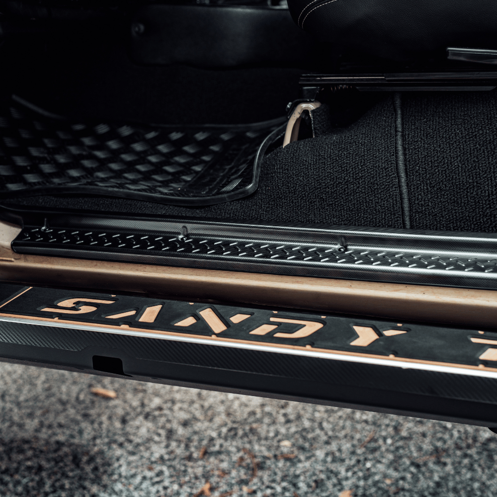 70 Series Land Cruiser Stainless Steel Door Trims
