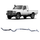 Extreme Duty 3" Turbo Back Exhaust for the Toyota LandCruiser 79 Series Single Cab (03/2007 - 10/2016) (view 5)
