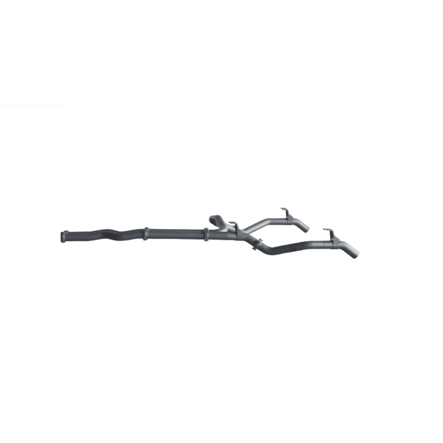 Extreme Duty 3" Twin DPF Back Exhaust for the Toyota LandCruiser 76 Series Wagon (11/2016 - On) (view 2)