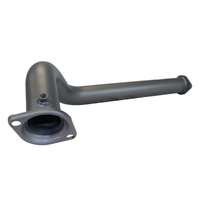 Extreme Duty 3" Factory Dump Pipe Back Exhaust for the Toyota LandCruiser 79 Series 4.2L TD (01/2001 - 01/2007) (view 10)
