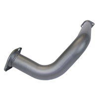 Extreme Duty 3" Factory Dump Pipe Back Exhaust for the Toyota LandCruiser 79 Series 4.2L TD (01/2001 - 01/2007) (view 11)