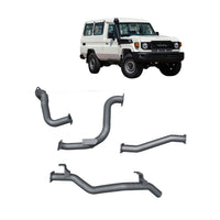 Extreme Duty 3" DPF Back Exhaust - 78 Series Troop Carrier (11/2016 - On)