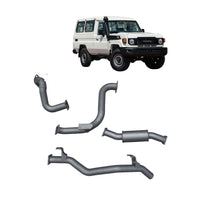 Extreme Duty 3" DPF Back Exhaust - 78 Series Troop Carrier (11/2016 - On)
